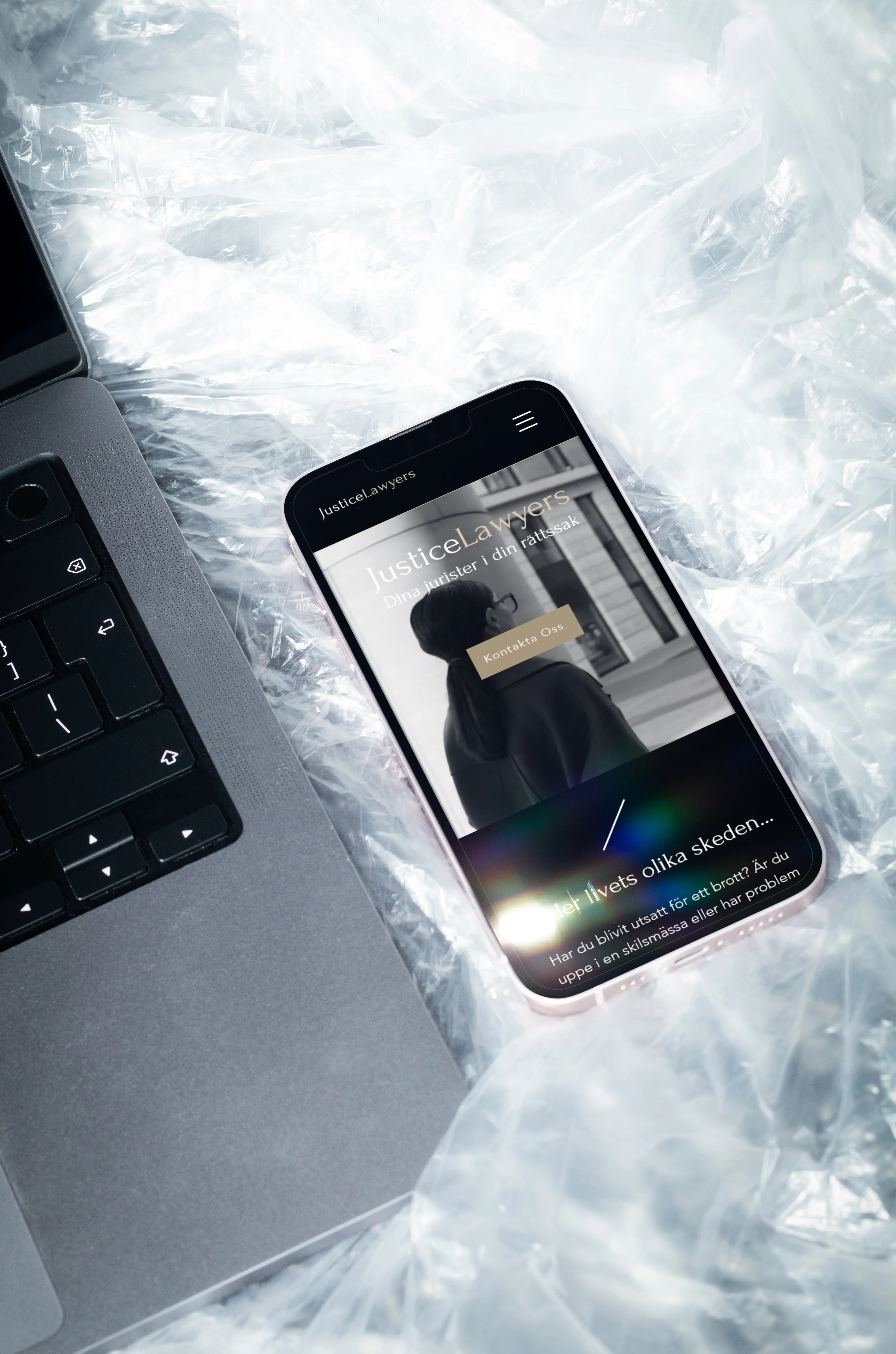 Skärmdump av Justice Lawyers