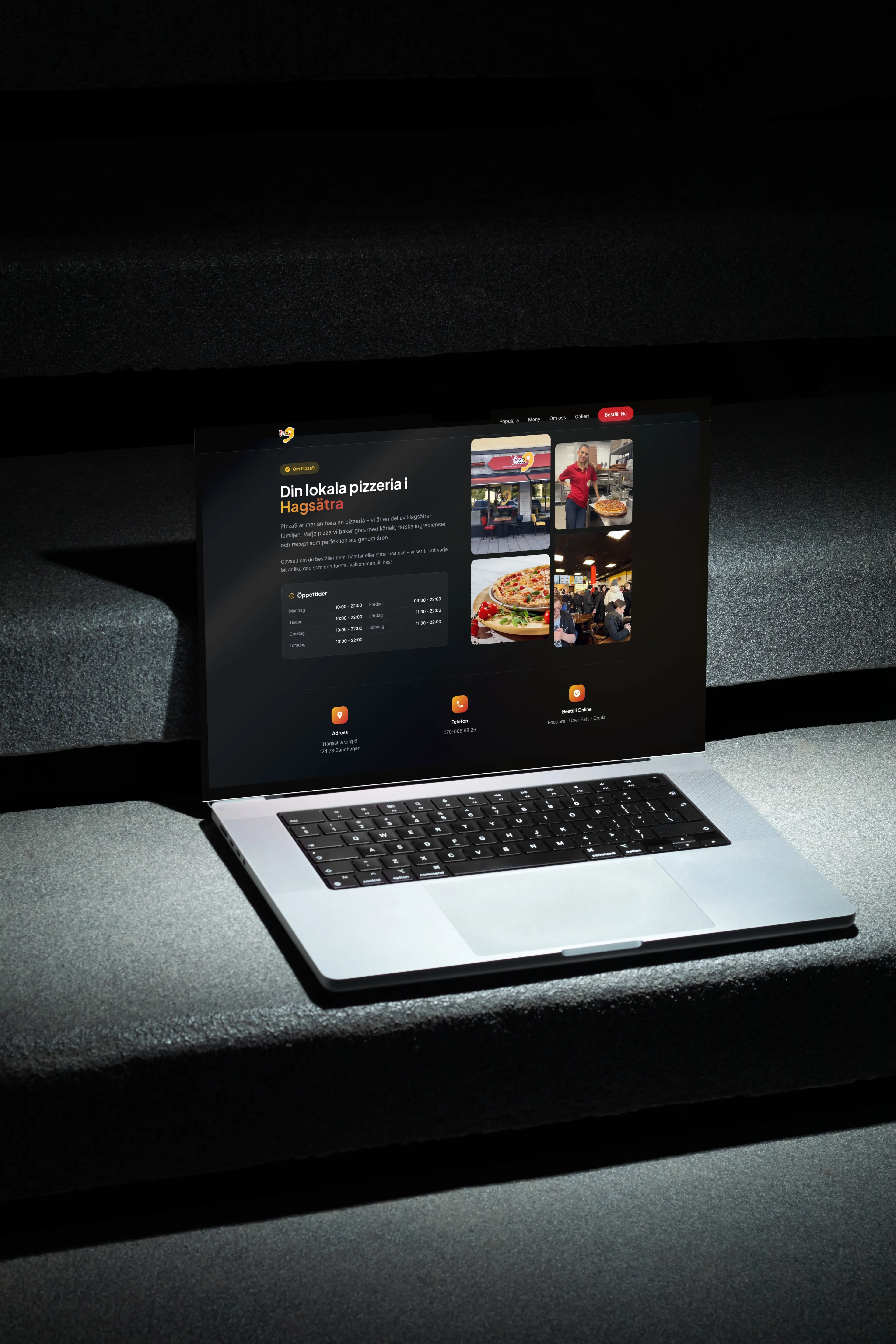 Skärmdump av Pizza9